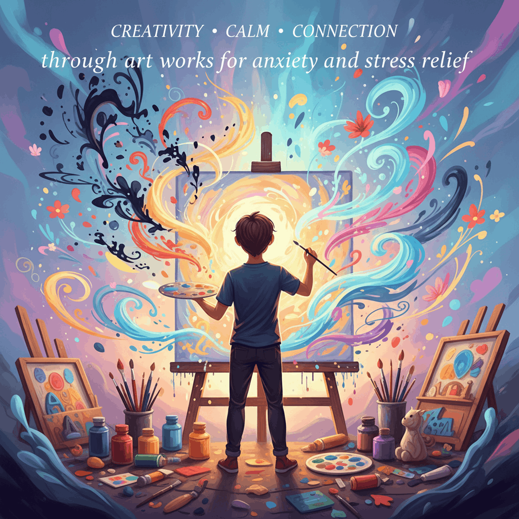 Anxiety and Stress Reliever: Art Therapy
