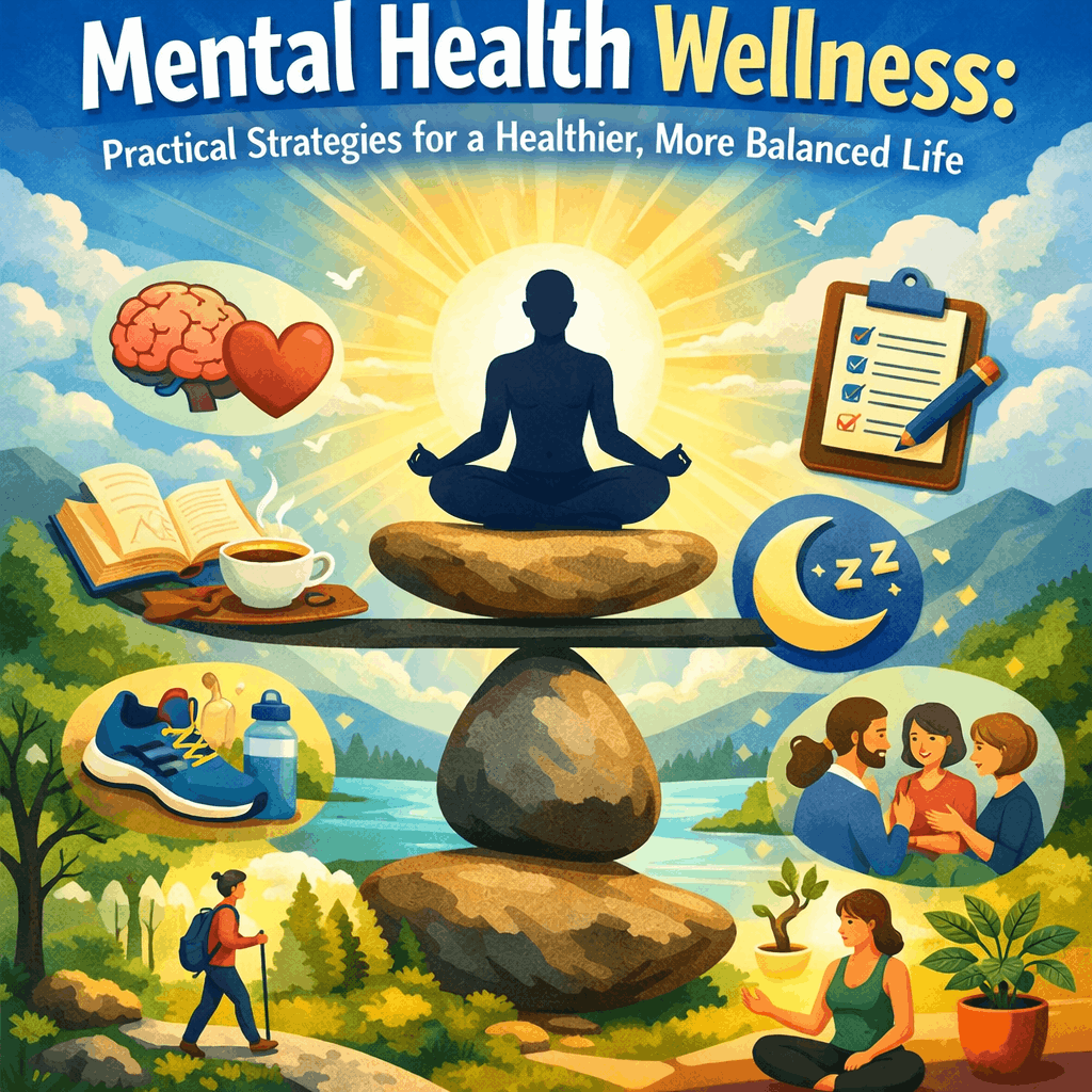 Mental Health Wellness: Practical Strategies for a Healthier, More Balanced Life 