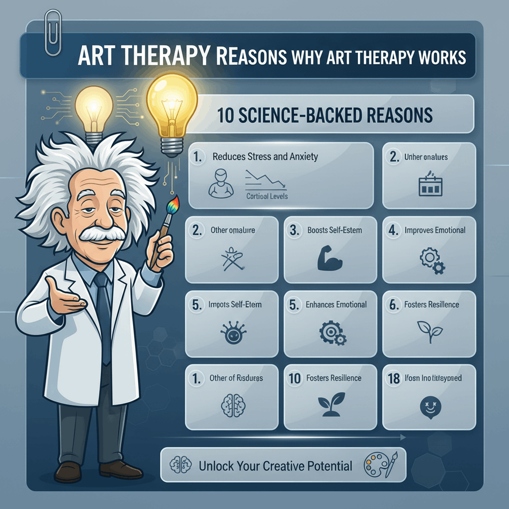 10 Science-Backed Reasons why Art Therapy Works