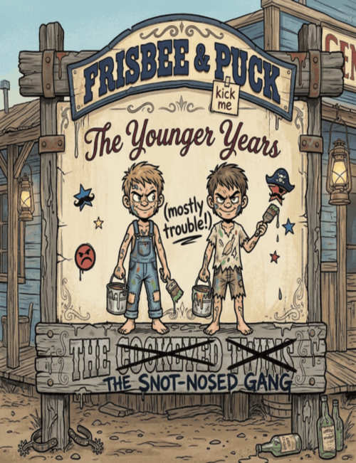 Frisbee and Puck - The Younger Years