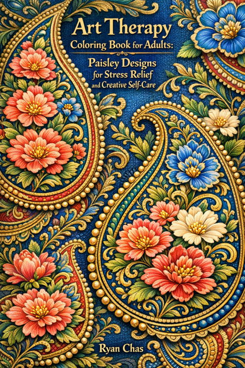 Art Therapy: Paisley Design