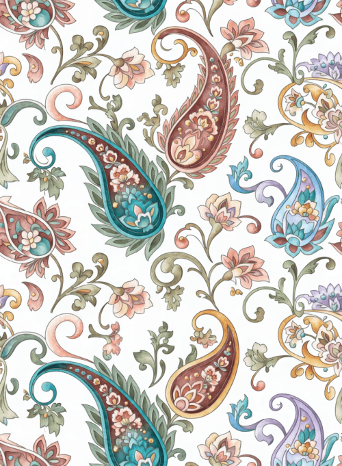 Art Therapy: Paisley Design