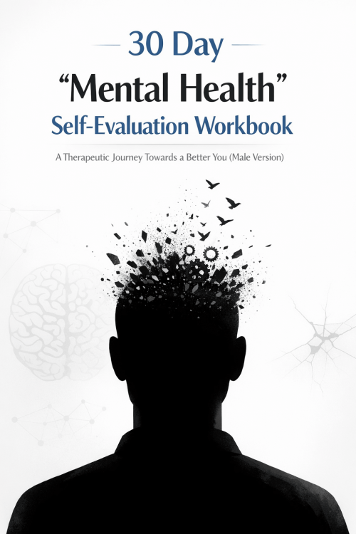 30 Day "Mental Health" Self-Evaluation Workbook (Male Version)