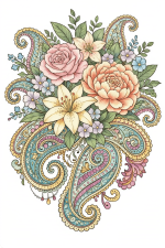 Art Therapy: Paisley Design