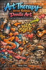 Art Therapy Doodle Graffiti Coloring Book