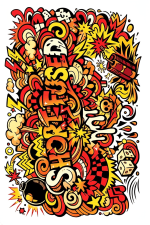 Art Therapy Doodle Graffiti Coloring Book