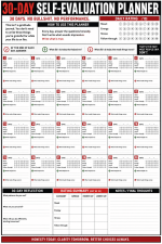 30 Day "Mental Health" Self-Evaluation Workbook (Female Version)